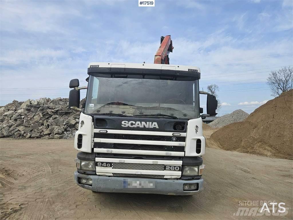 Scania 94G Truck mounted cranes