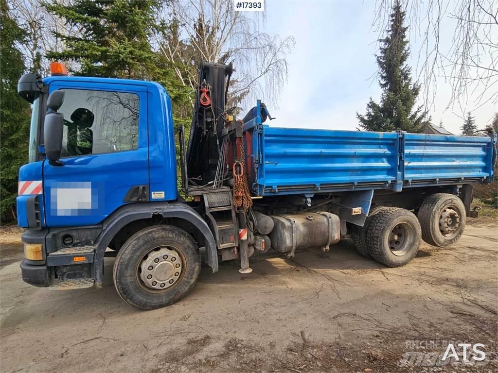 Scania 94G z HDS Truck mounted cranes