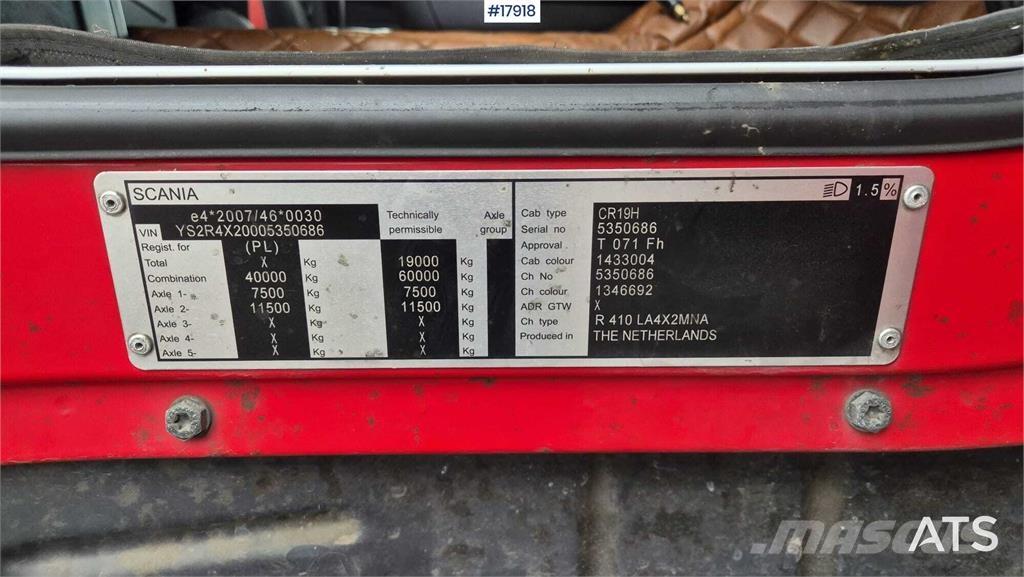 Scania R410 Prime Movers