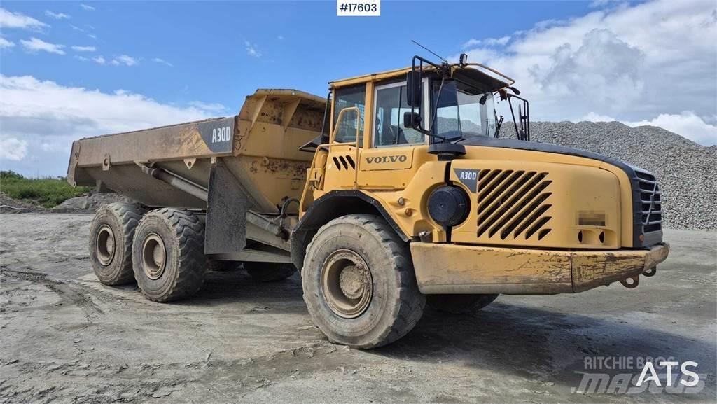 Volvo A30D Articulated Haulers