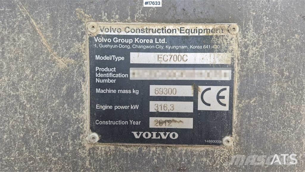 Volvo EC 700C Crawler excavators