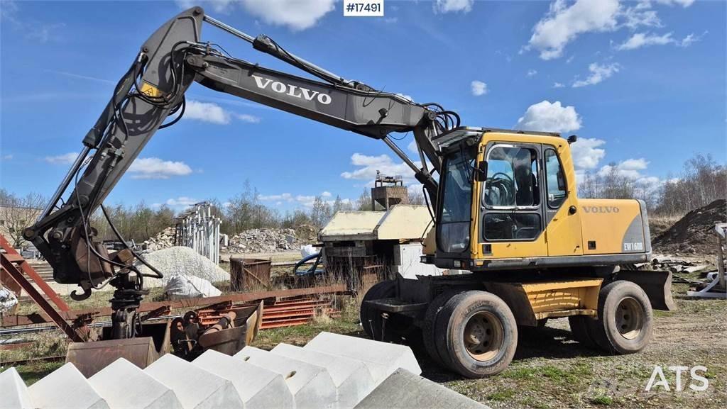 Volvo EW160B Wheeled excavators