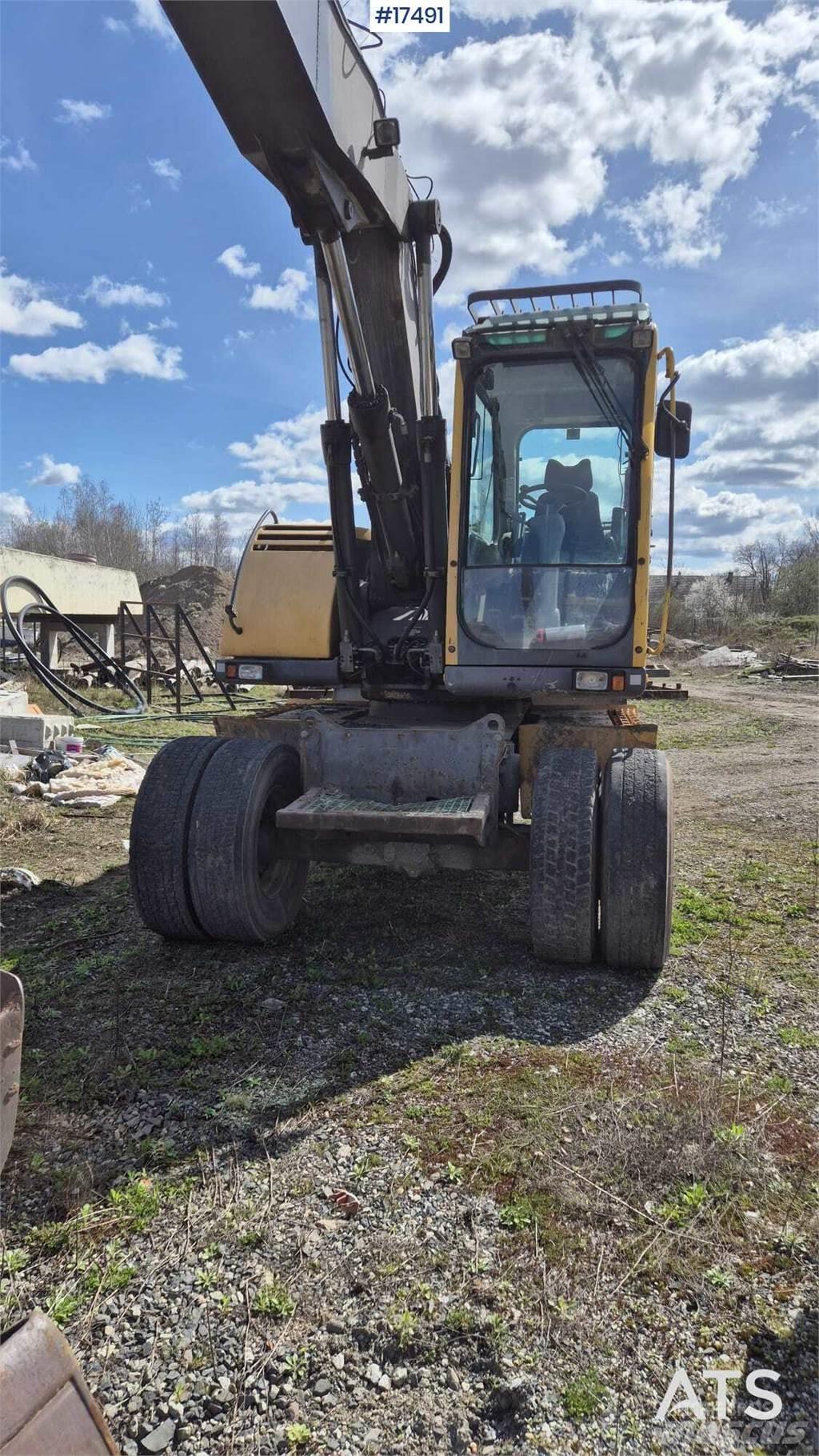 Volvo EW160B Wheeled excavators
