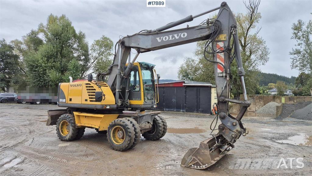 Volvo EW160B Wheeled excavators