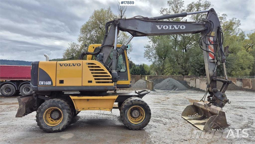 Volvo EW160B Wheeled excavators