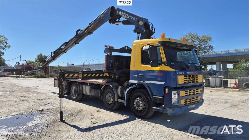 Volvo FM12 Truck mounted cranes