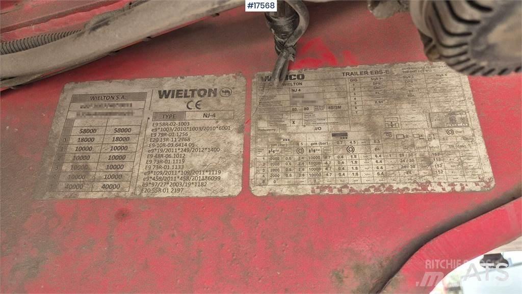 Wielton NJ 4 Low loader-semi-trailers