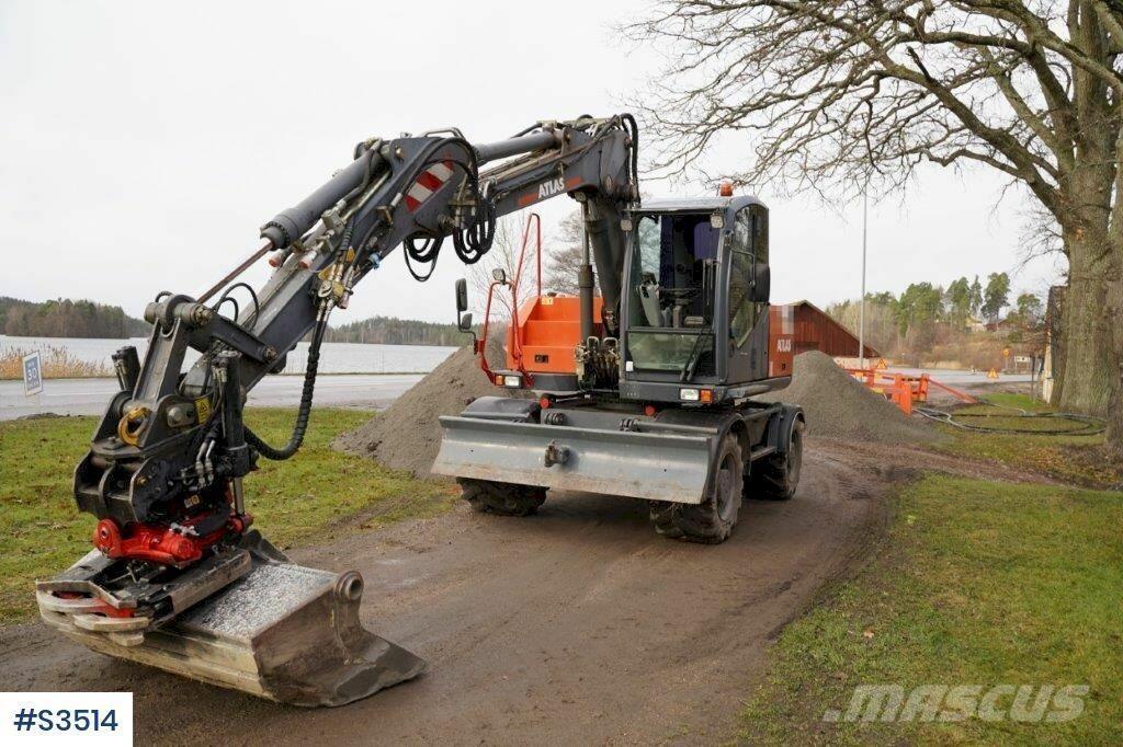 Atlas 140W Excavator Crawler excavators
