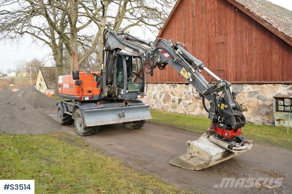 Atlas 140W Excavator Crawler excavators
