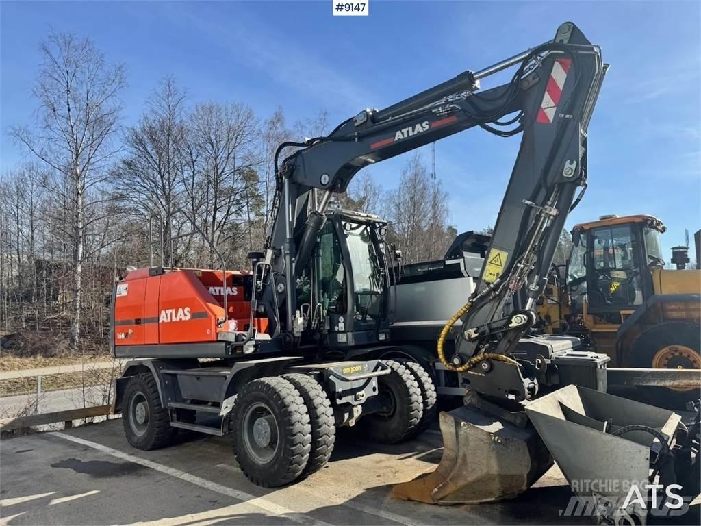 Atlas 160W Wheeled excavators