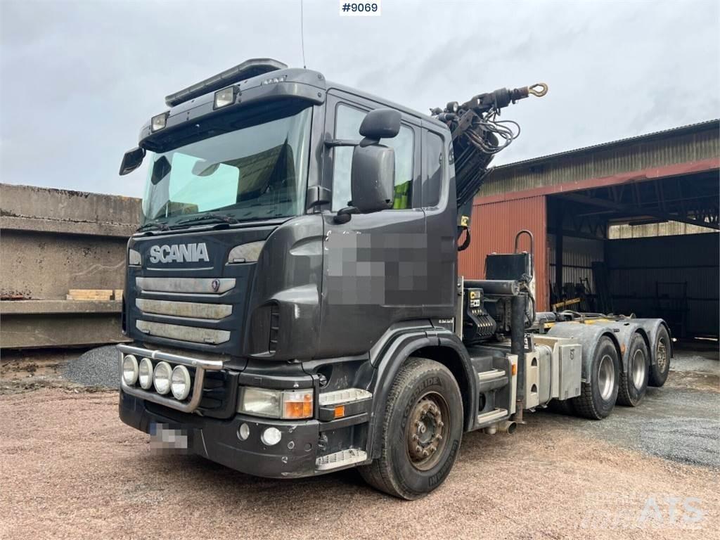 Scania G400 Truck mounted cranes