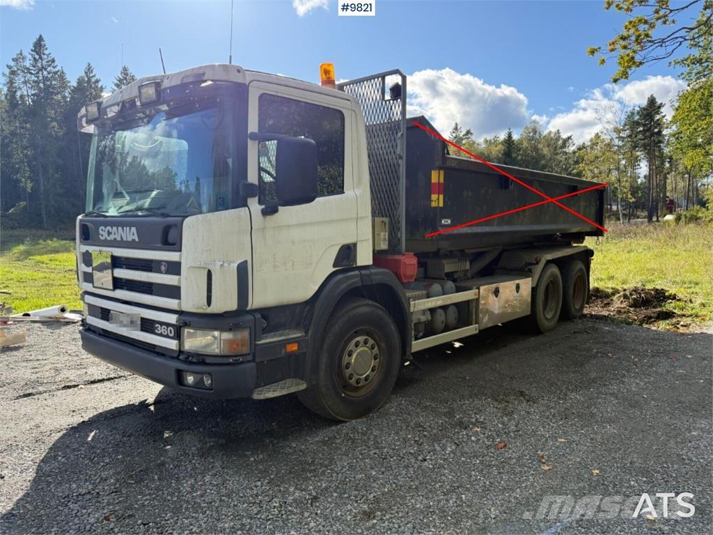 Scania P124GB Hook lift trucks