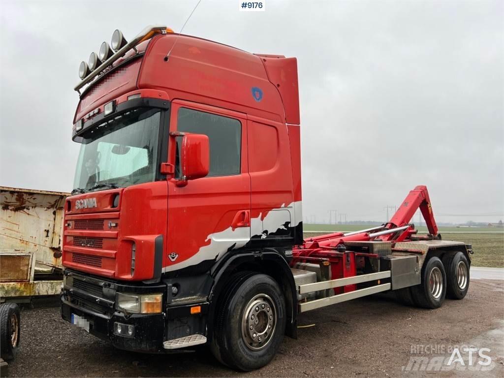 Scania R144GB6X4NA530 Hook lift trucks