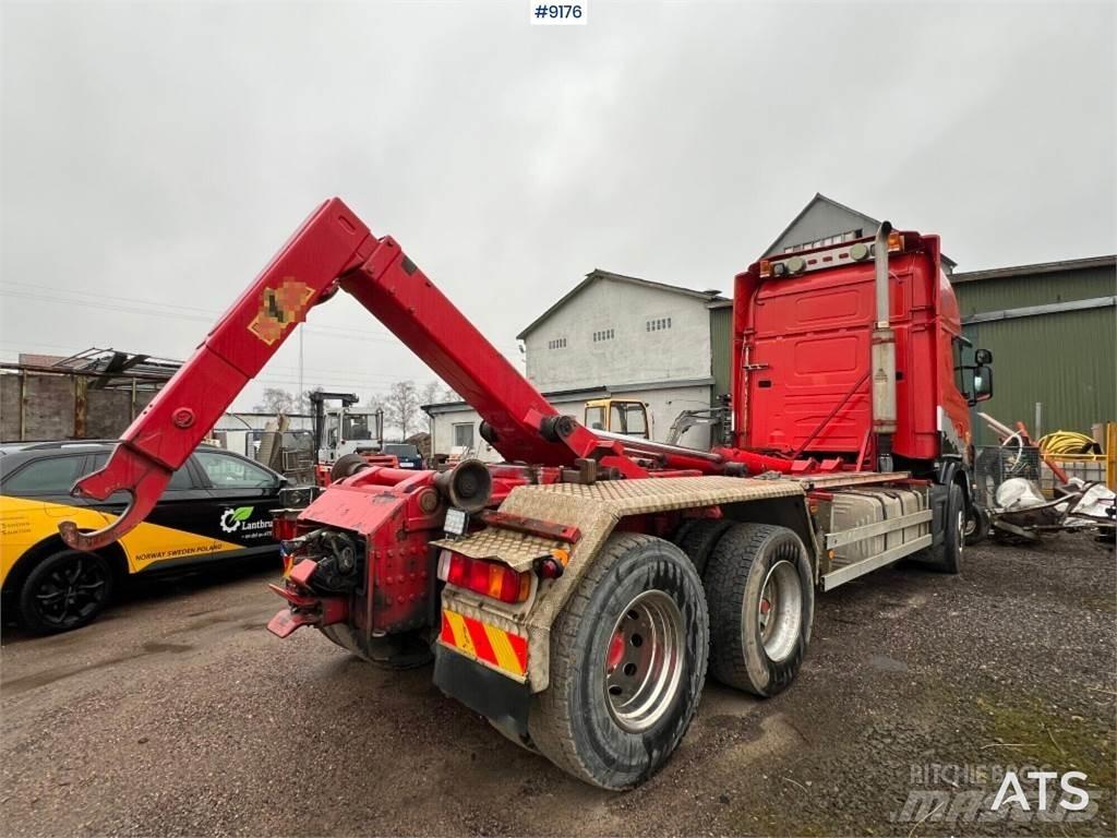 Scania R144GB6X4NA530 Hook lift trucks