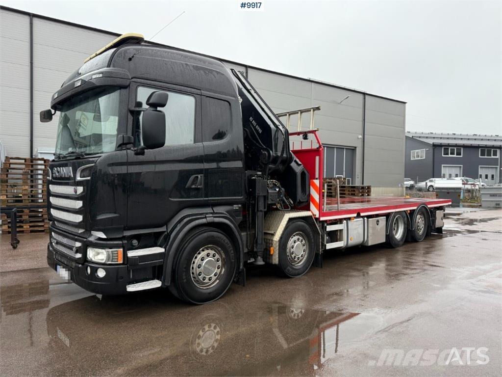 Scania R520 Truck mounted cranes