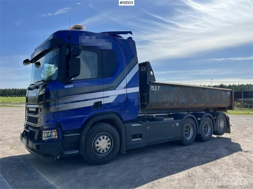 Scania R580 Hook lift trucks