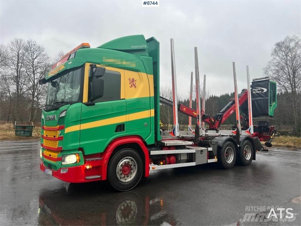 Scania R650 6X4 Timber trucks