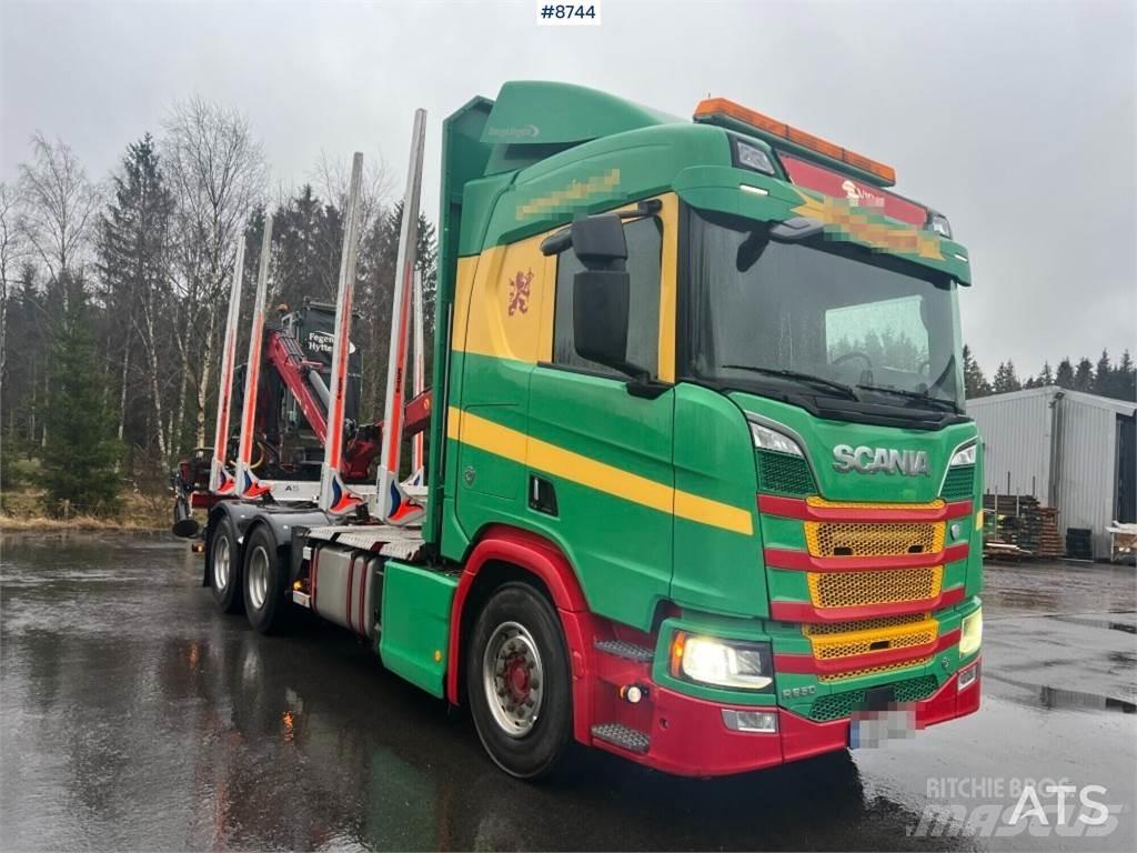 Scania R650 6X4 Timber trucks