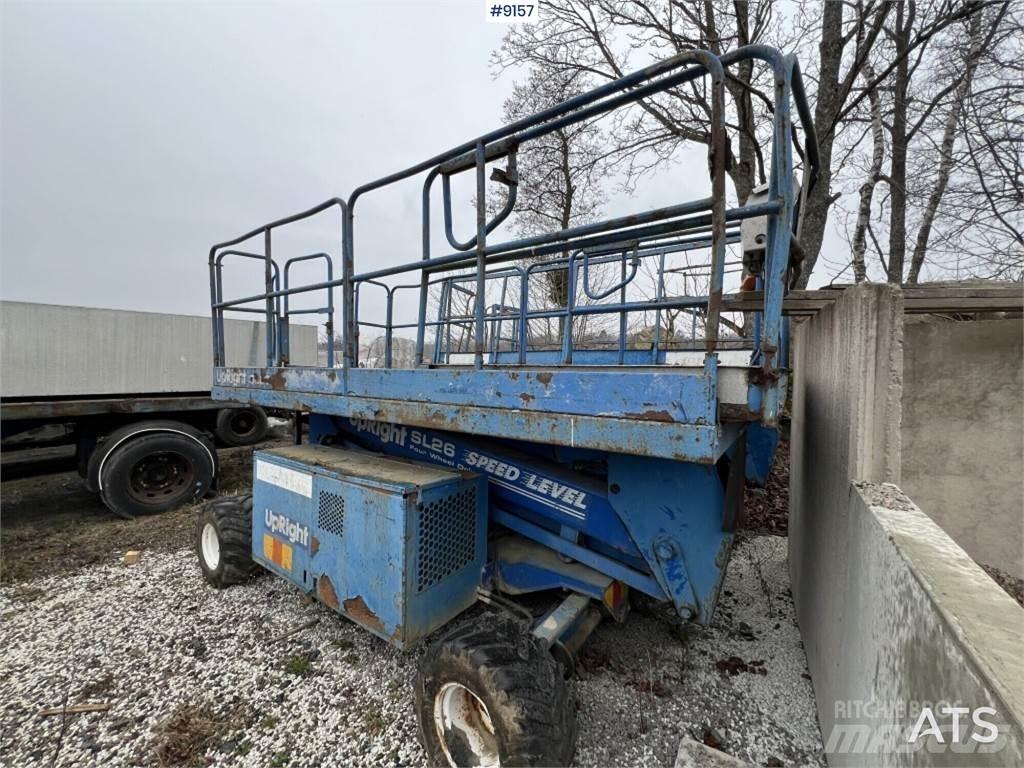UpRight SL26 Scissor lifts