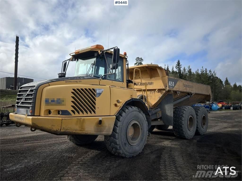 Volvo A25D Articulated Haulers