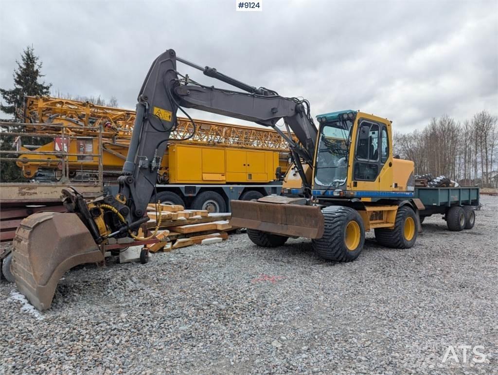 Volvo EW140B Wheeled excavators