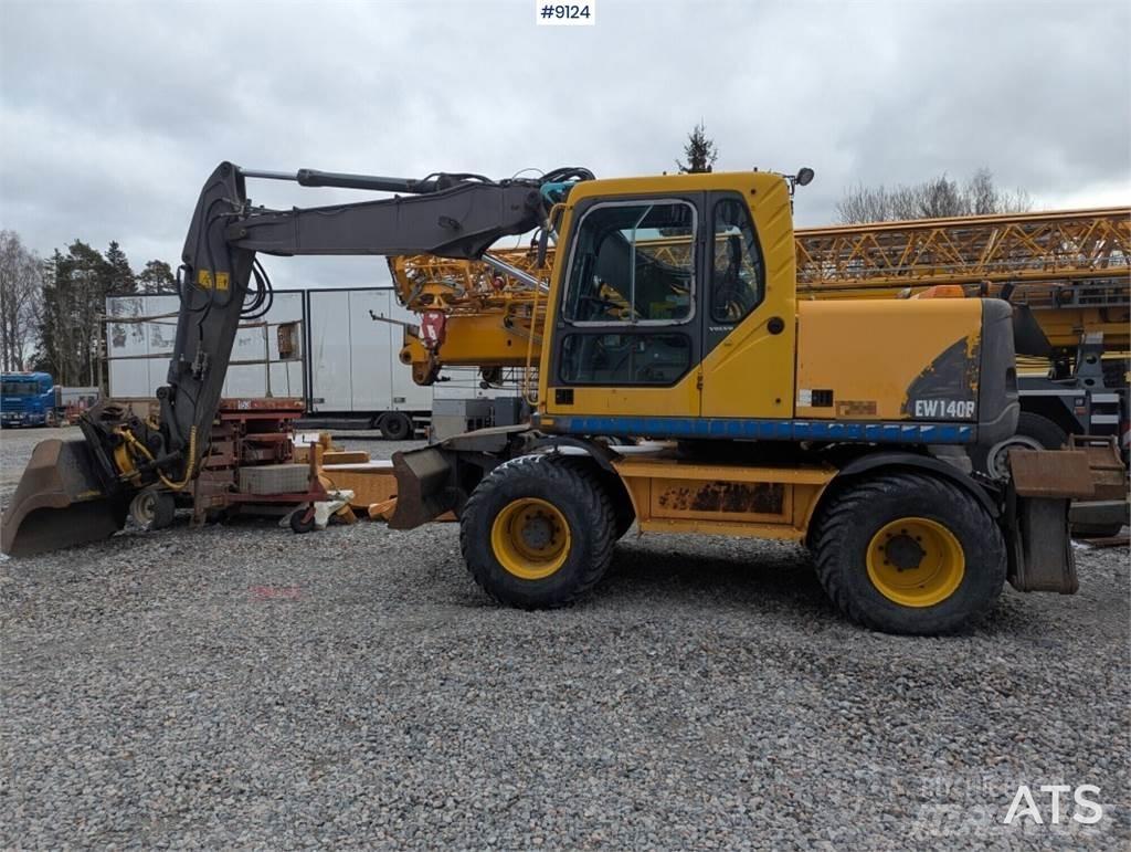 Volvo EW140B Wheeled excavators