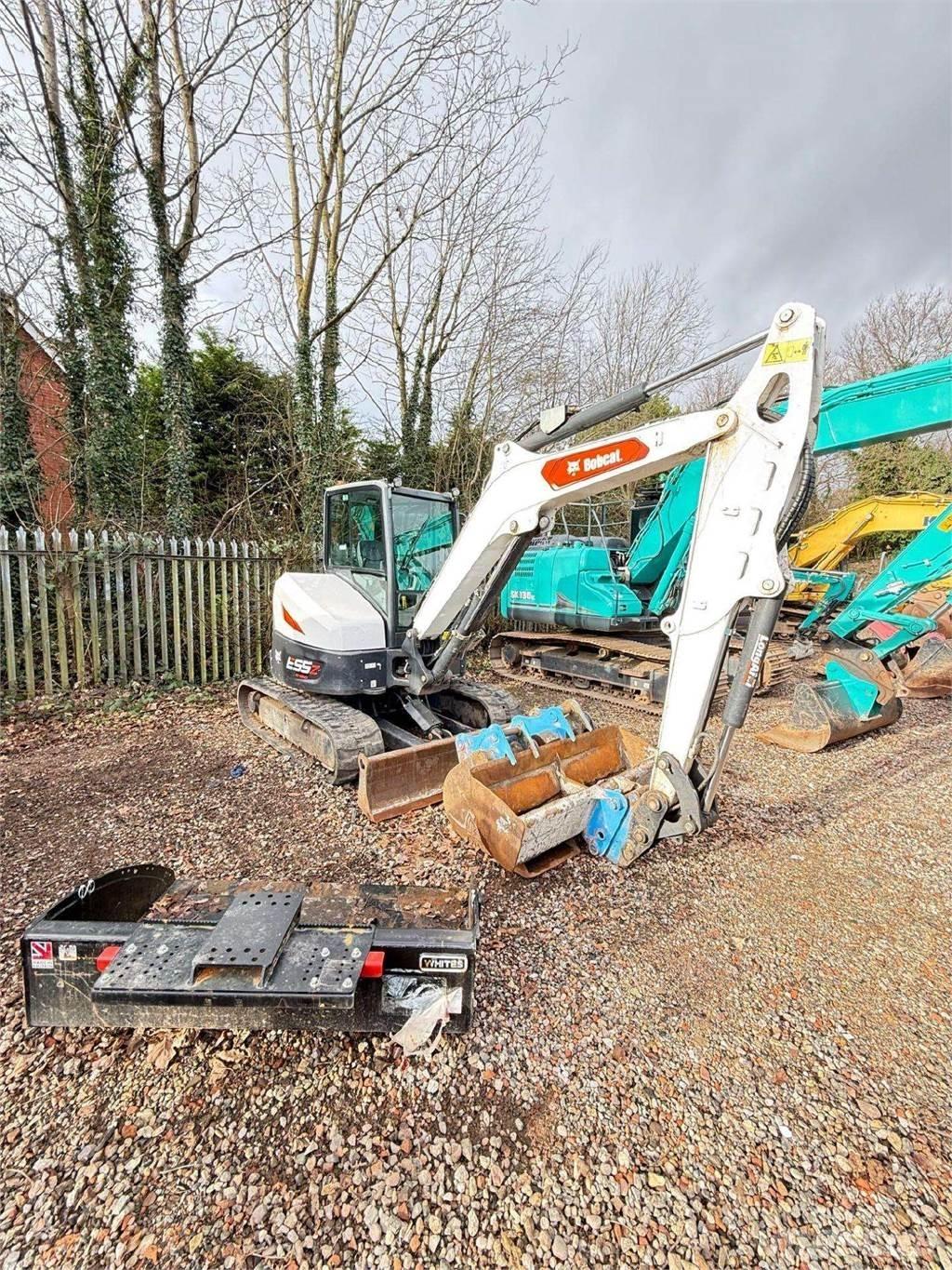 Bobcat E55z Crawler excavators