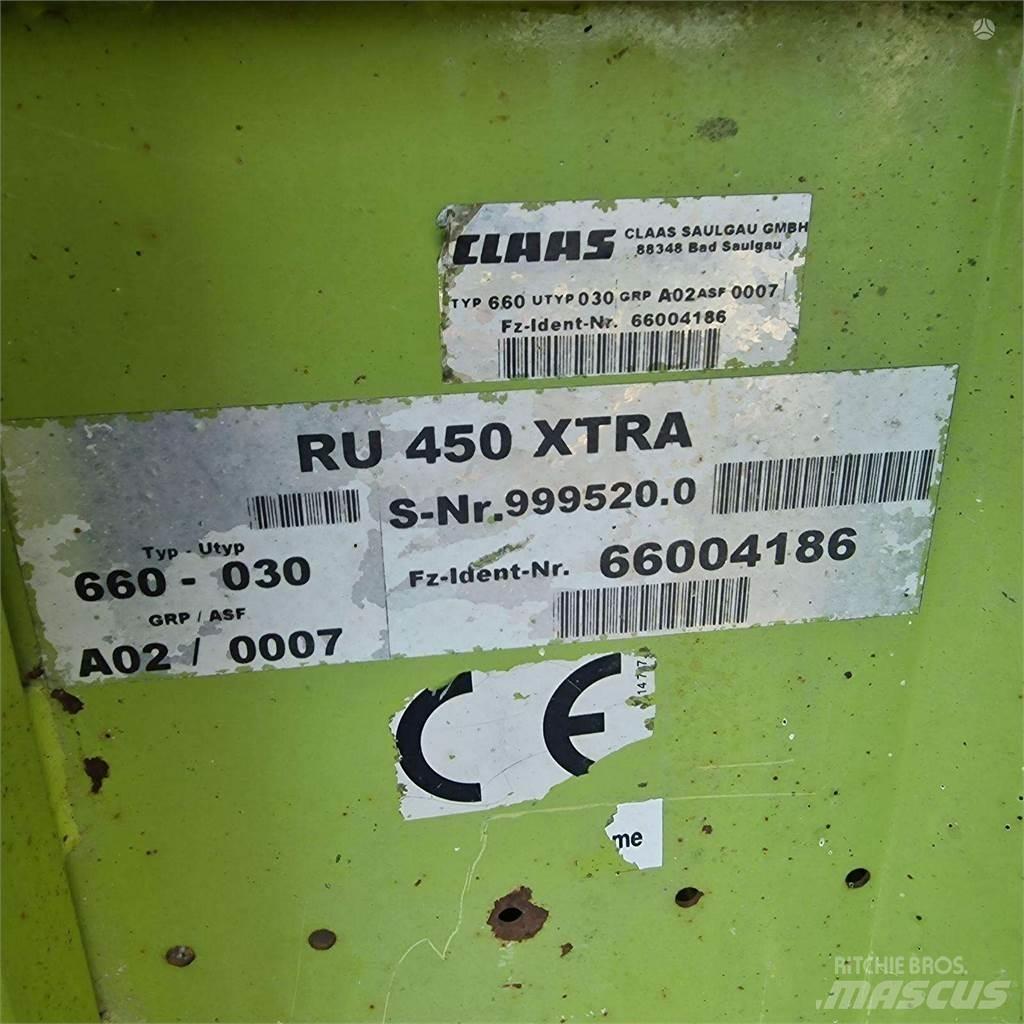 CLAAS RU 450Xtra Farm machinery