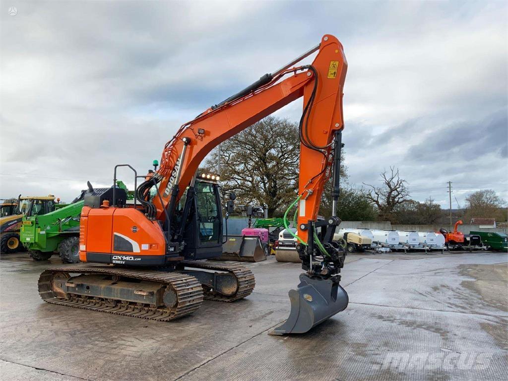 Doosan DX140 LCR Crawler excavators