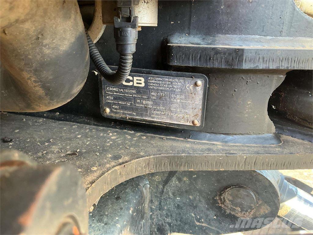 JCB 48Z-1 Crawler excavators