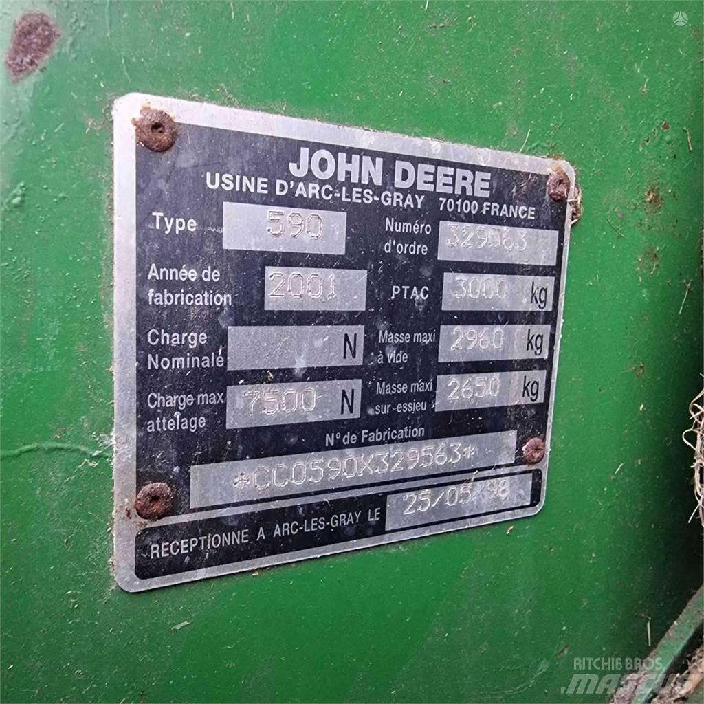 John Deere 590 Round balers