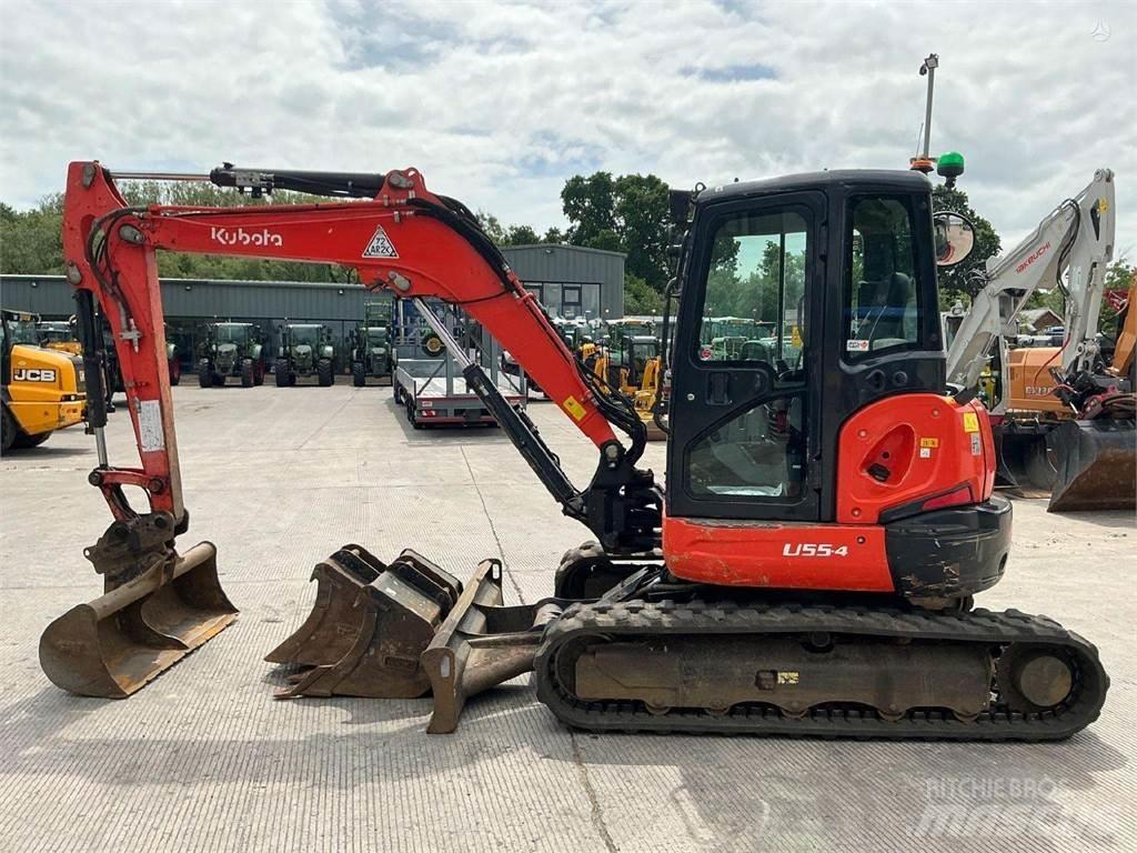Kubota U55-4 Crawler excavators