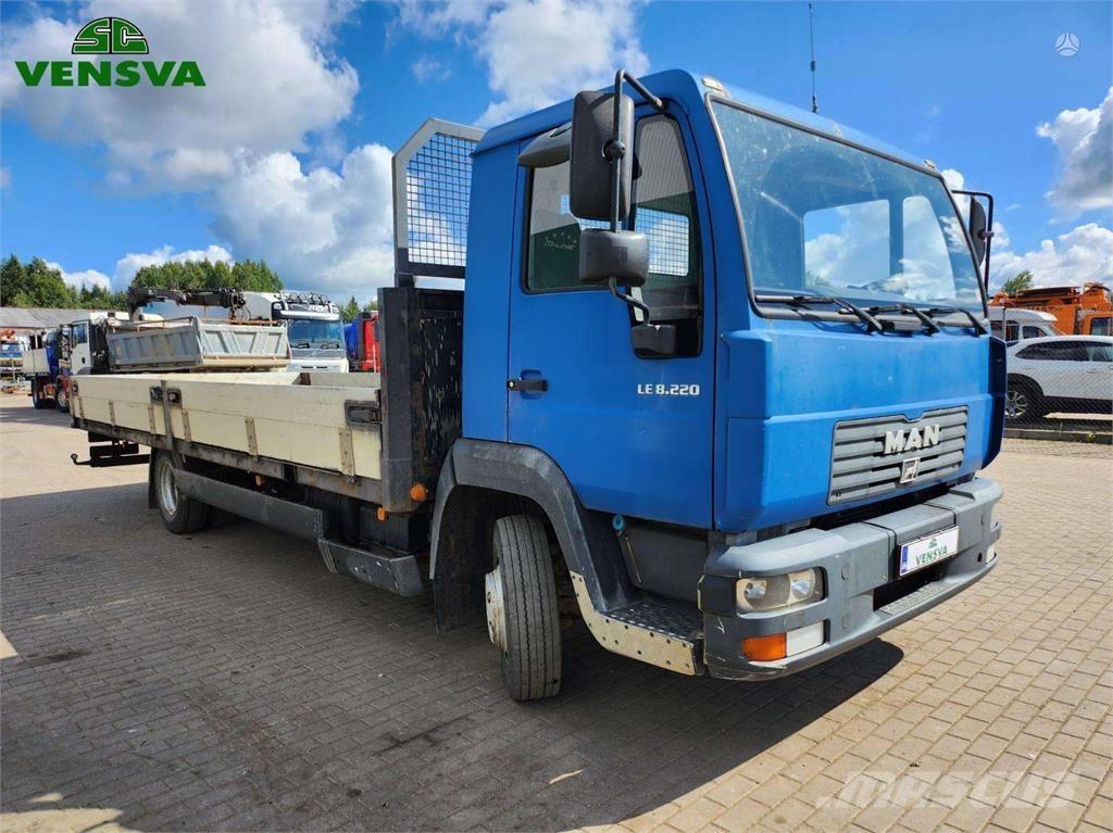 MAN LE 8.220 Flatbed / Dropside trucks
