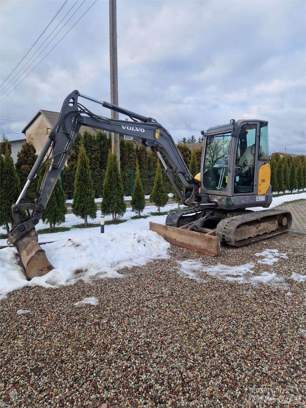 Volvo ECR50 Crawler excavators