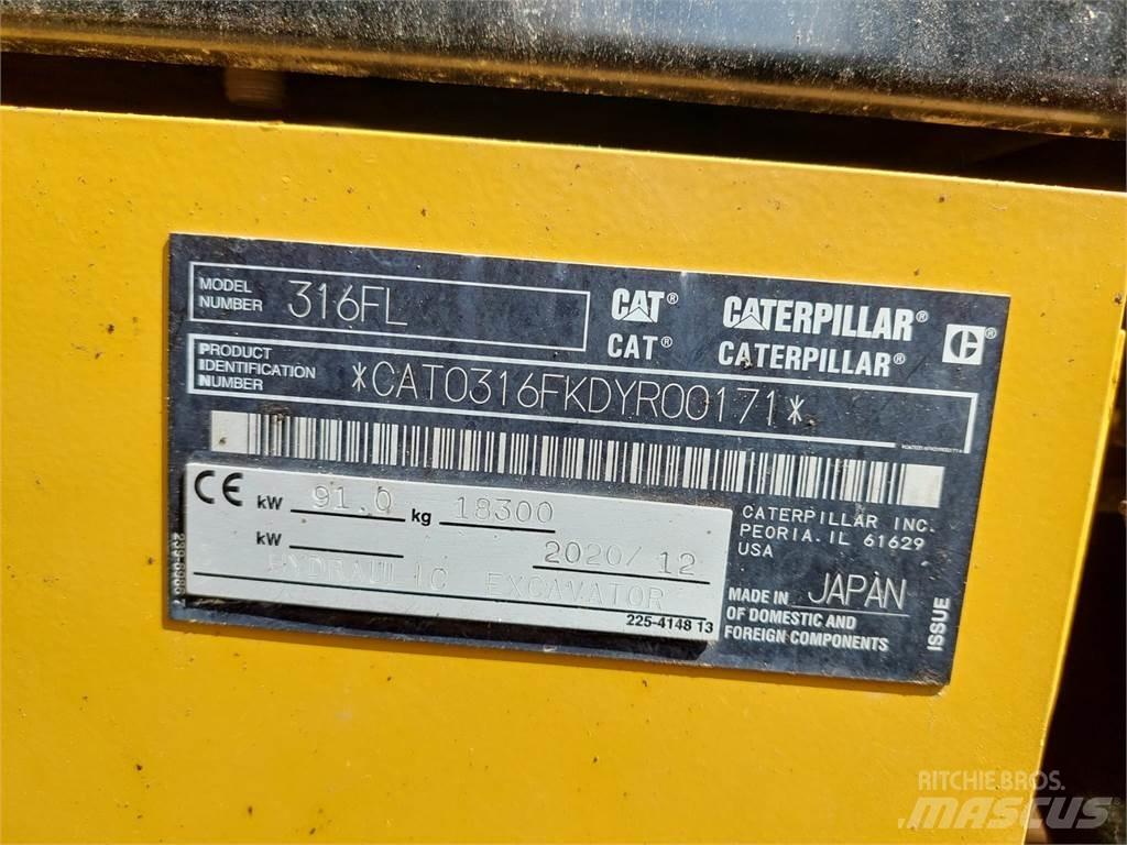 CAT 316FL Crawler excavators