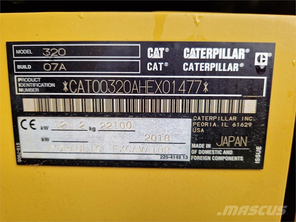 CAT 320 Crawler excavators