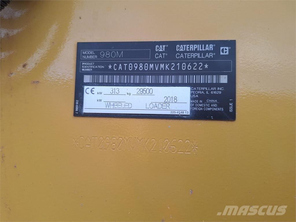 CAT 980M Wheel loaders