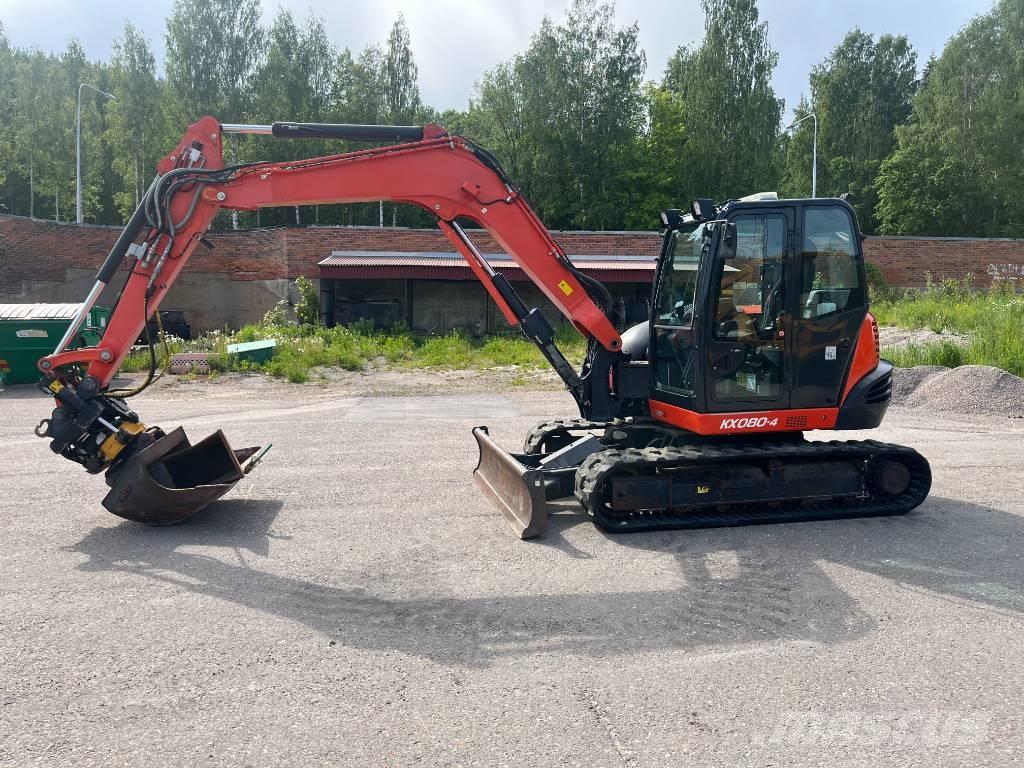 Kubota KX 080-4 Mini excavators  7t - 12t