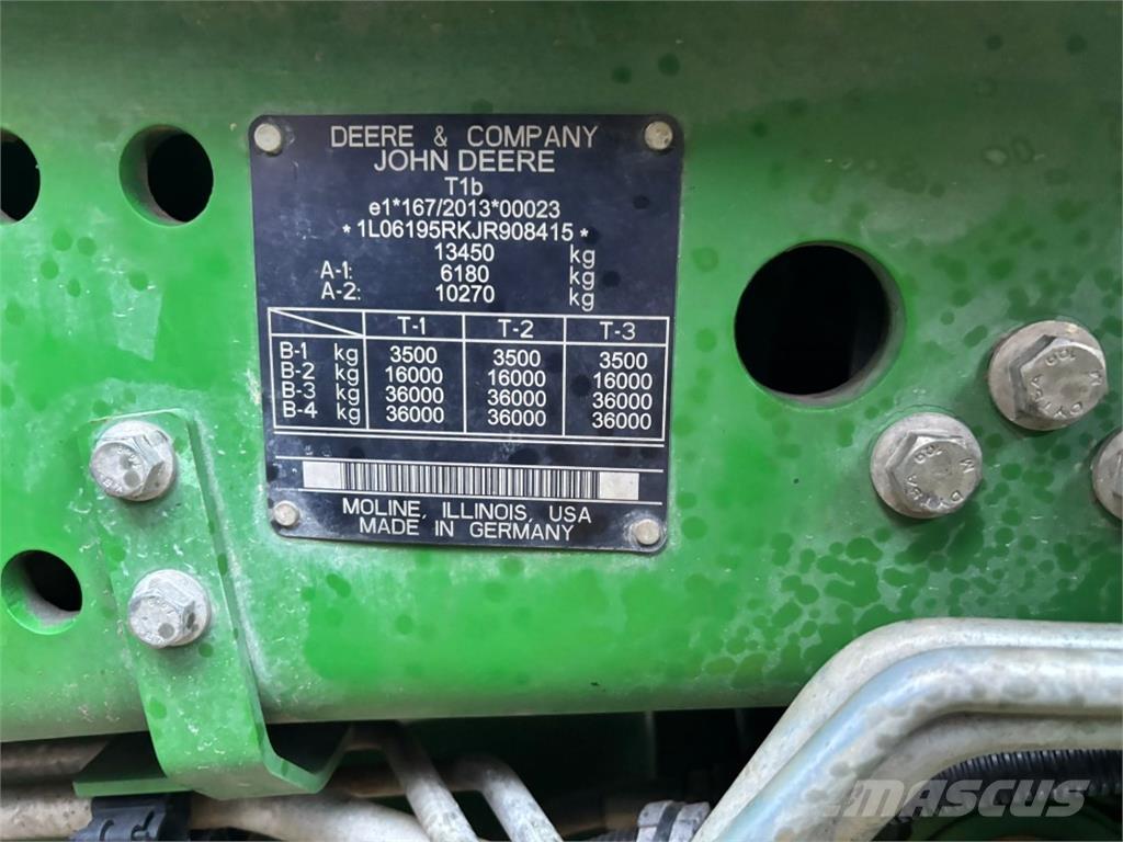 John Deere 6195R Tractors