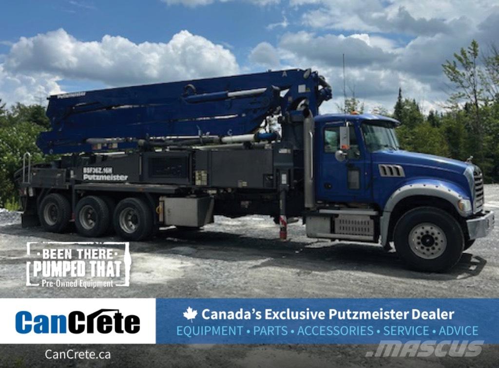 Putzmeister 36Z.26H Concrete pumps