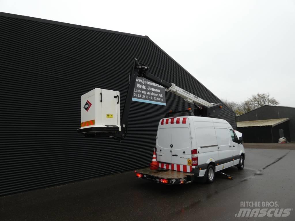 Mercedes-Benz 516 Truck mounted cranes