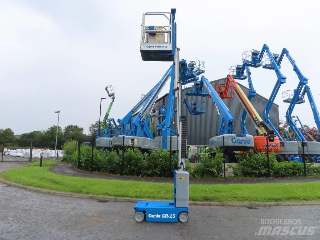 Genie GR 15 Used Personnel lifts and access elevators
