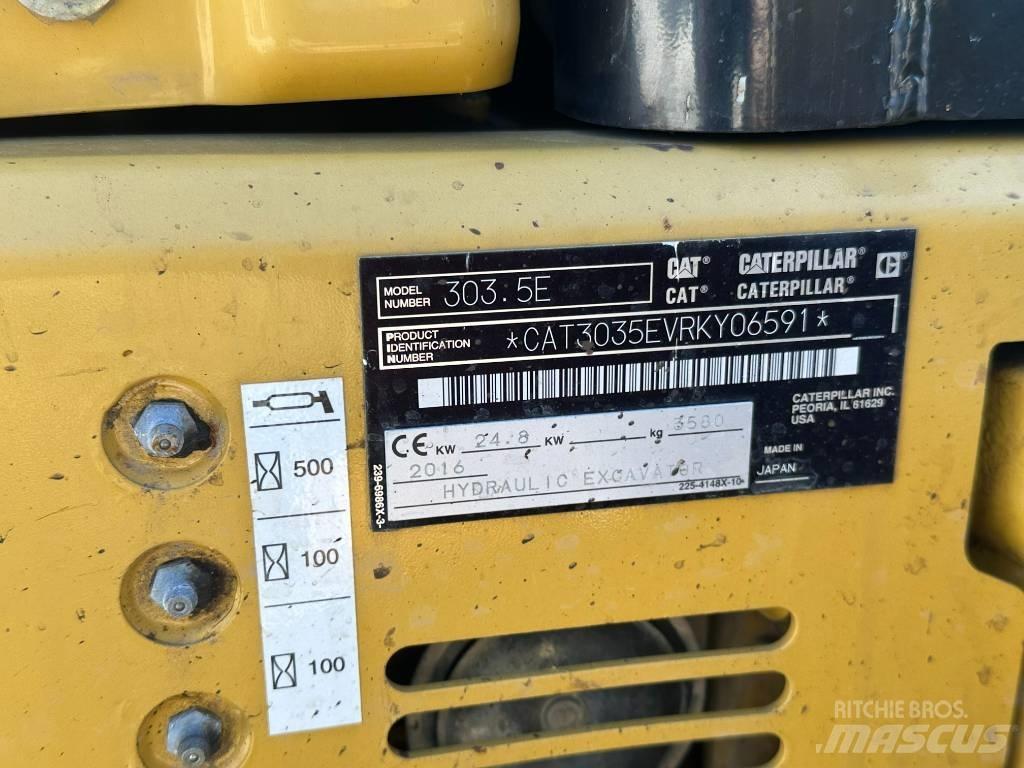 CAT 303.5 Mini excavators < 7t (Mini diggers)