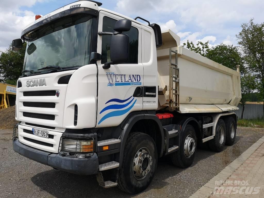Scania G 480, 8x4 Tipper trucks