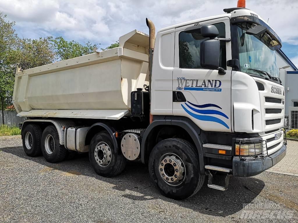 Scania G 480, 8x4 Tipper trucks