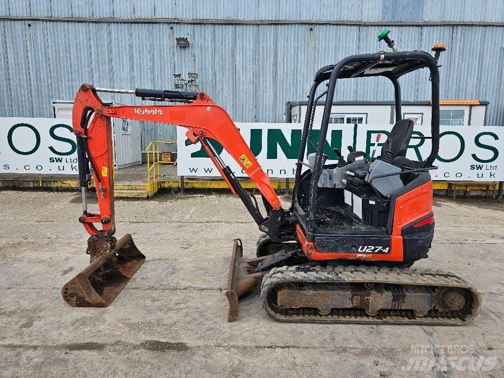 Kubota U 27-4 Mini excavators < 7t (Mini diggers)