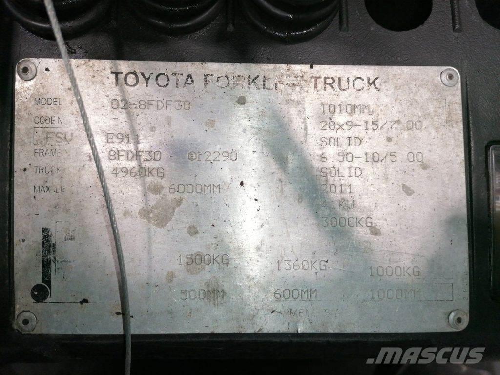 Toyota 02-8FDF30 Diesel trucks