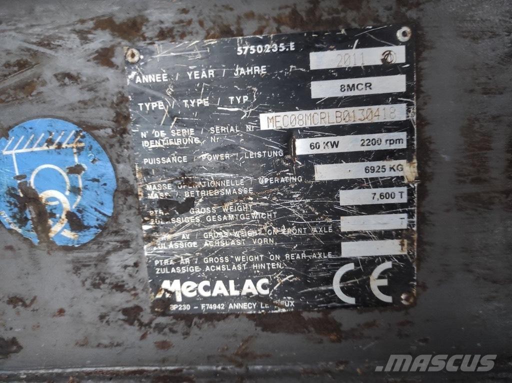 Mecalac 8 M CR Crawler excavators