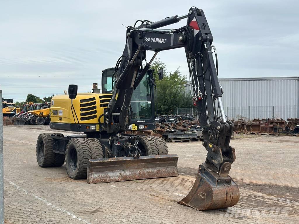 Yanmar B 110 W Wheeled excavators