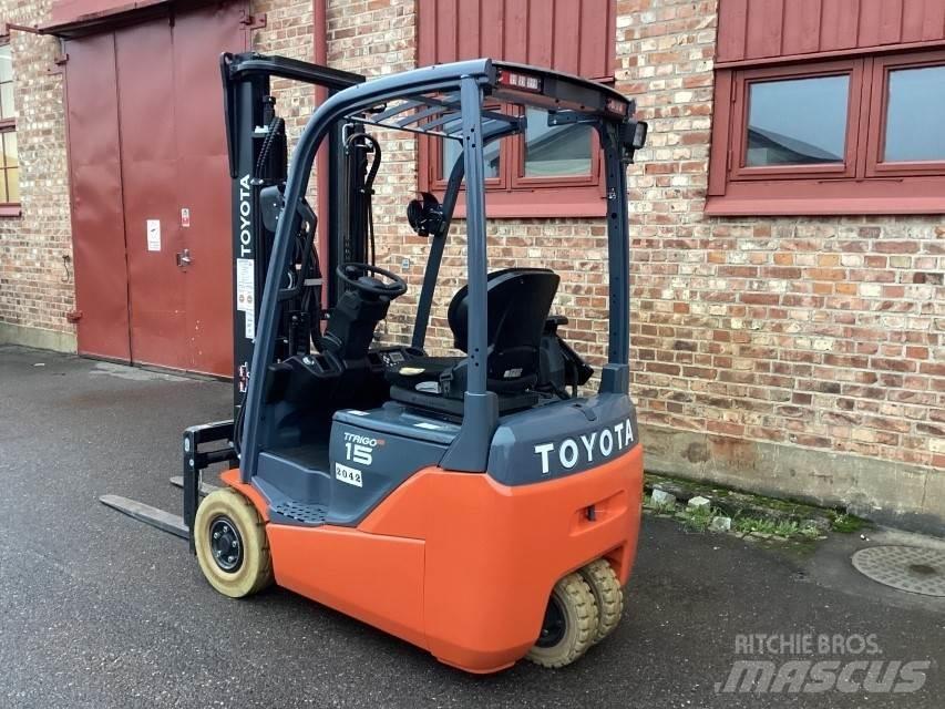 Toyota 8FBE15T Electric forklift trucks